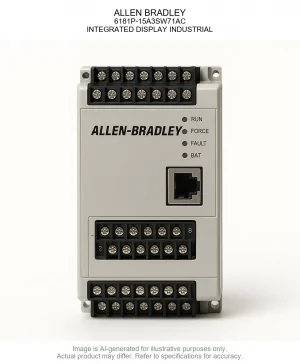 ALLEN BRADLEY; 6181P-15A3SW71AC; INTEGRATED DISPLAY INDUSTRIAL
