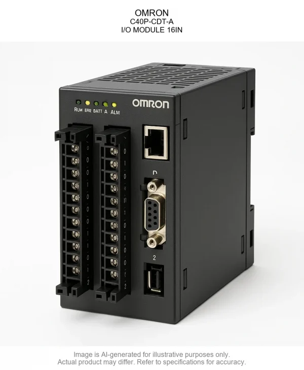OMRON; C40P-CDT-A; I/O MODULE 16IN