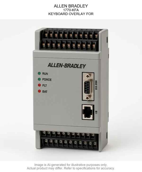 ALLEN BRADLEY; 1770-KFA; KEYBOARD OVERLAY FOR