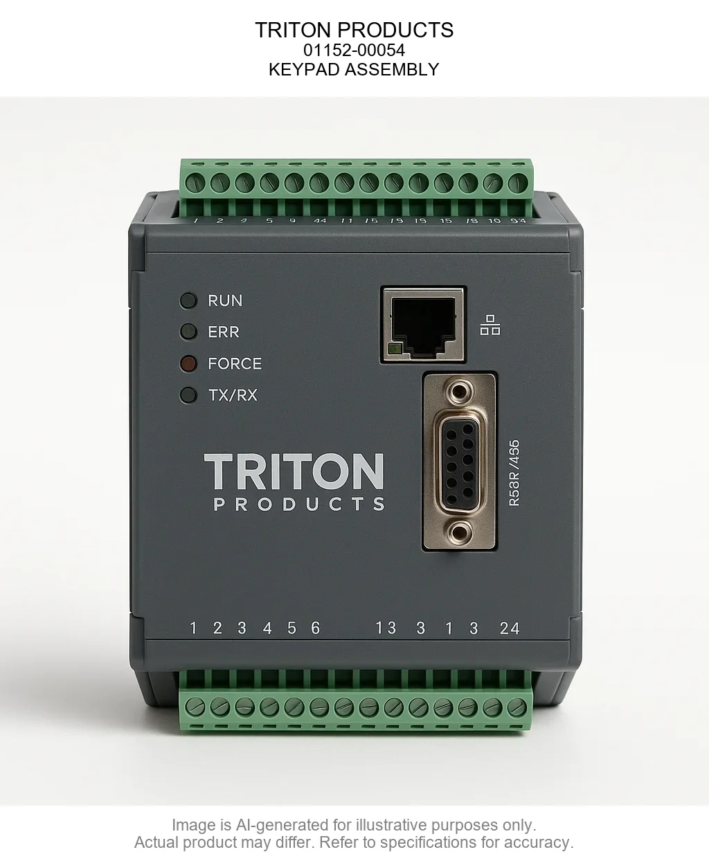 TRITON PRODUCTS; 01152-00054; KEYPAD ASSEMBLY