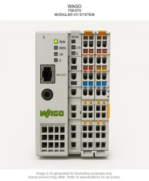 WAGO; 758-870; MODULAR I/O SYSTEM