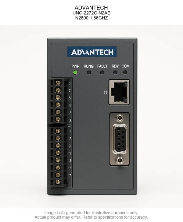 ADVANTECH; UNO-2272G-N2AE; N2800 1.86GHZ