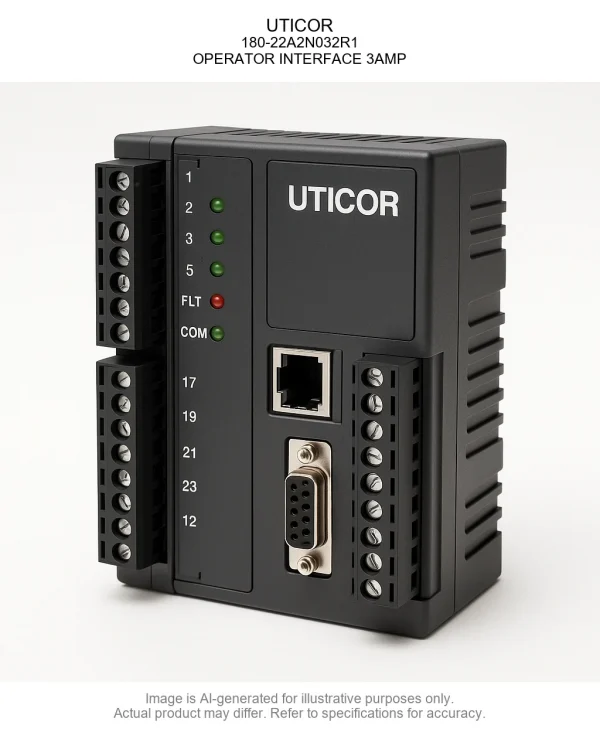UTICOR; 180-22A2N032R1; OPERATOR INTERFACE 3AMP
