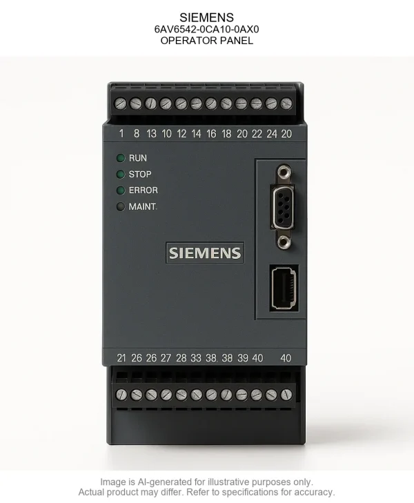 SIEMENS; 6AV3617-1JC30-0AX2; OPERATOR PANEL