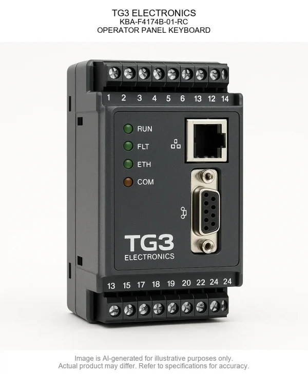 TG3 ELECTRONICS; KBA-F4174B-01-RC; OPERATOR PANEL KEYBOARD