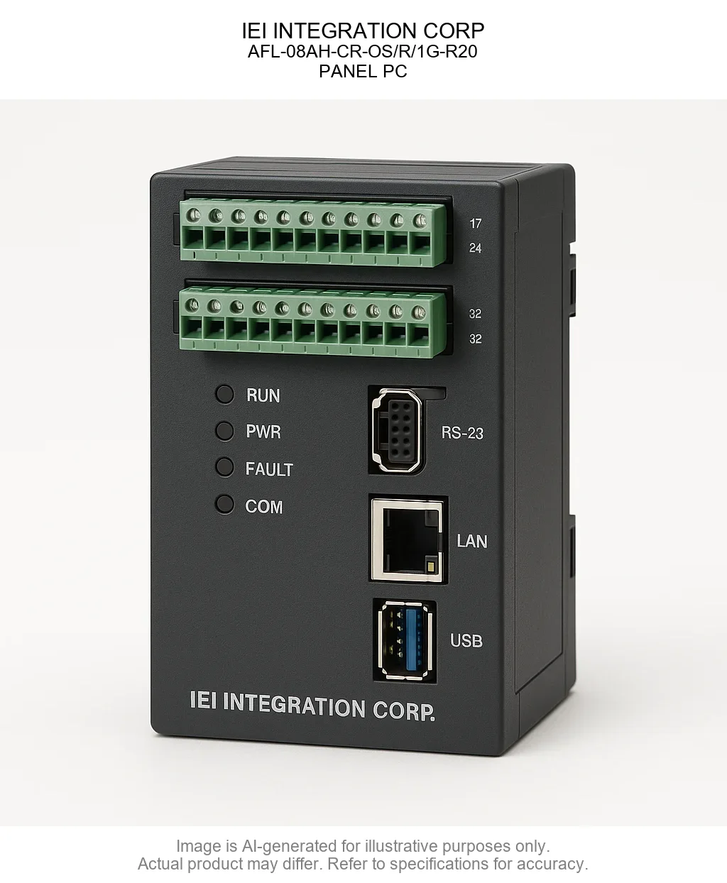 IEI INTEGRATION CORP; AFL-08AH-CR-OS/R/1G-R20; PANEL PC