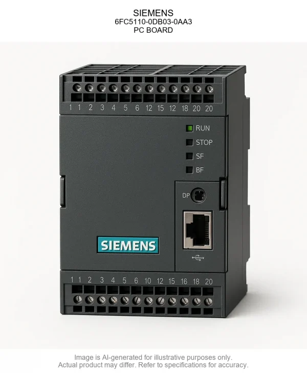 SIEMENS; 6FC5110-0DB03-0AA3; PC BOARD