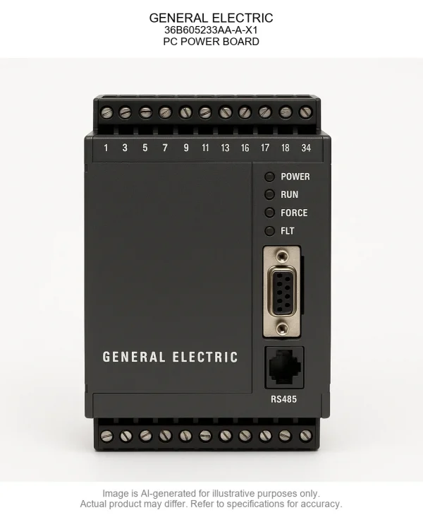 GENERAL ELECTRIC; 36B605233AA-A-X1; PC POWER BOARD