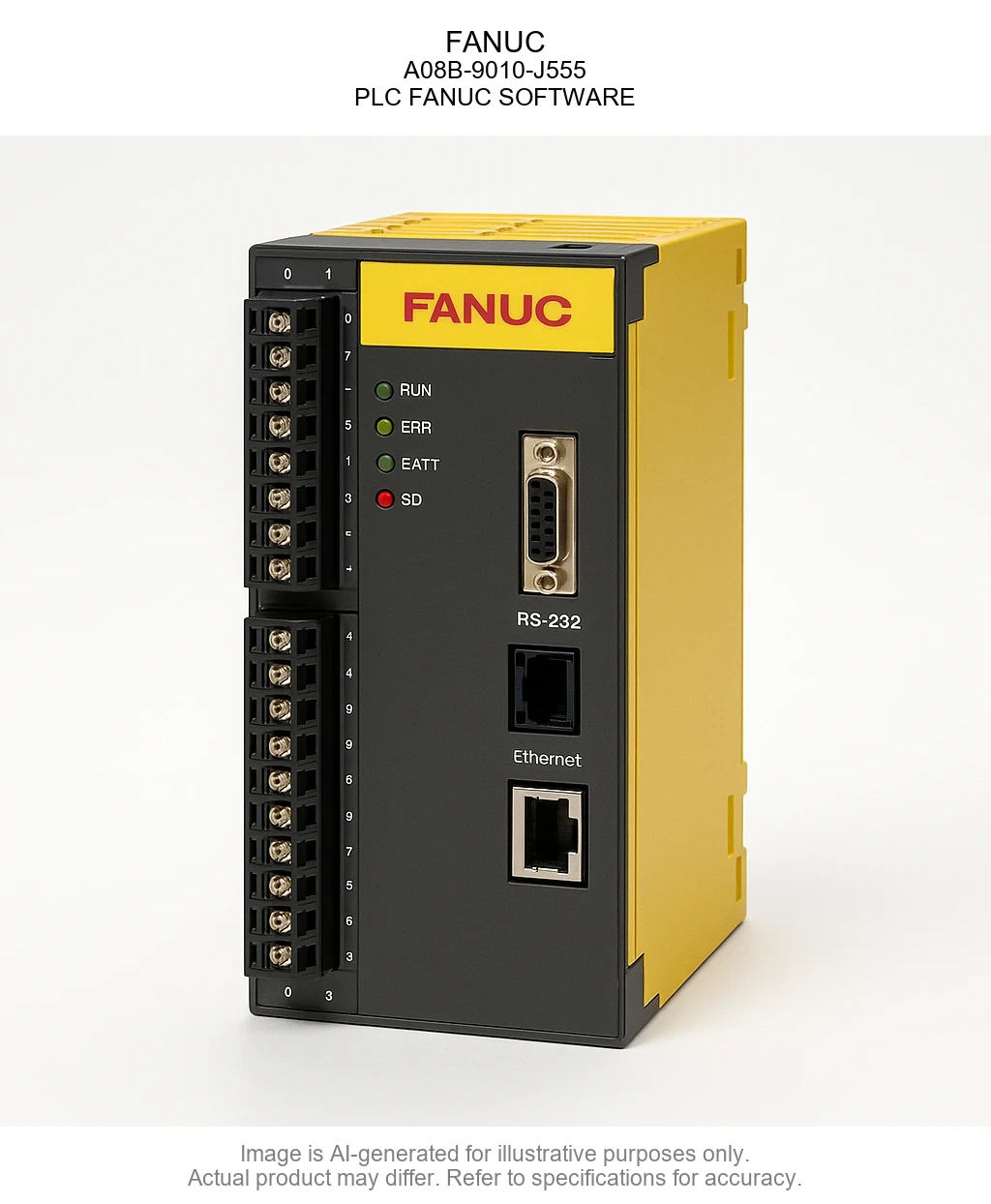 FANUC; A08B-9010-J555; PLC FANUC SOFTWARE