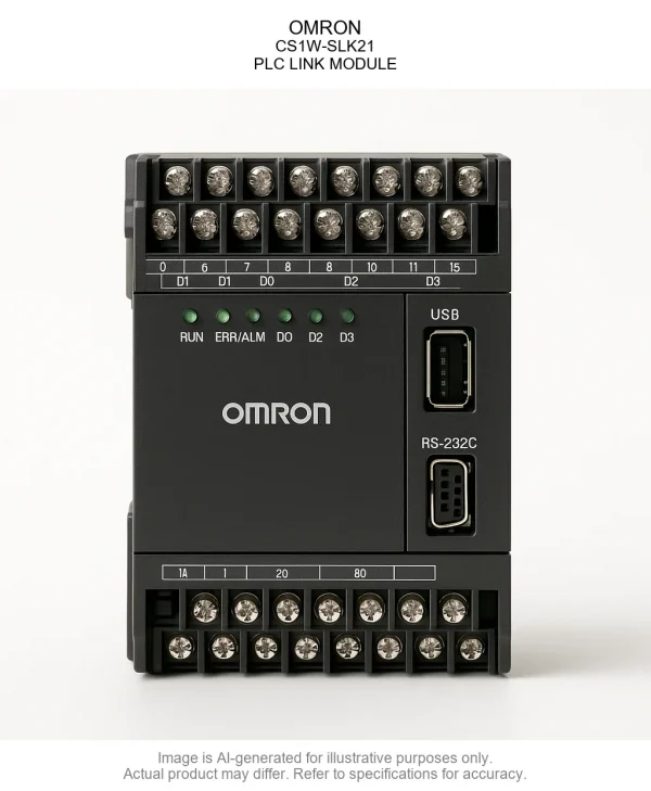OMRON; CS1W-SLK21; PLC LINK MODULE