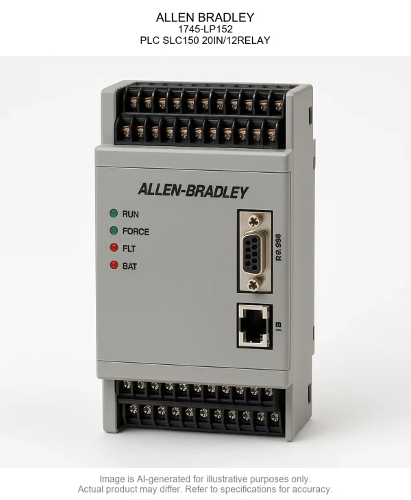 ALLEN BRADLEY; 1745-LP152; PLC SLC150 20IN/12RELAY
