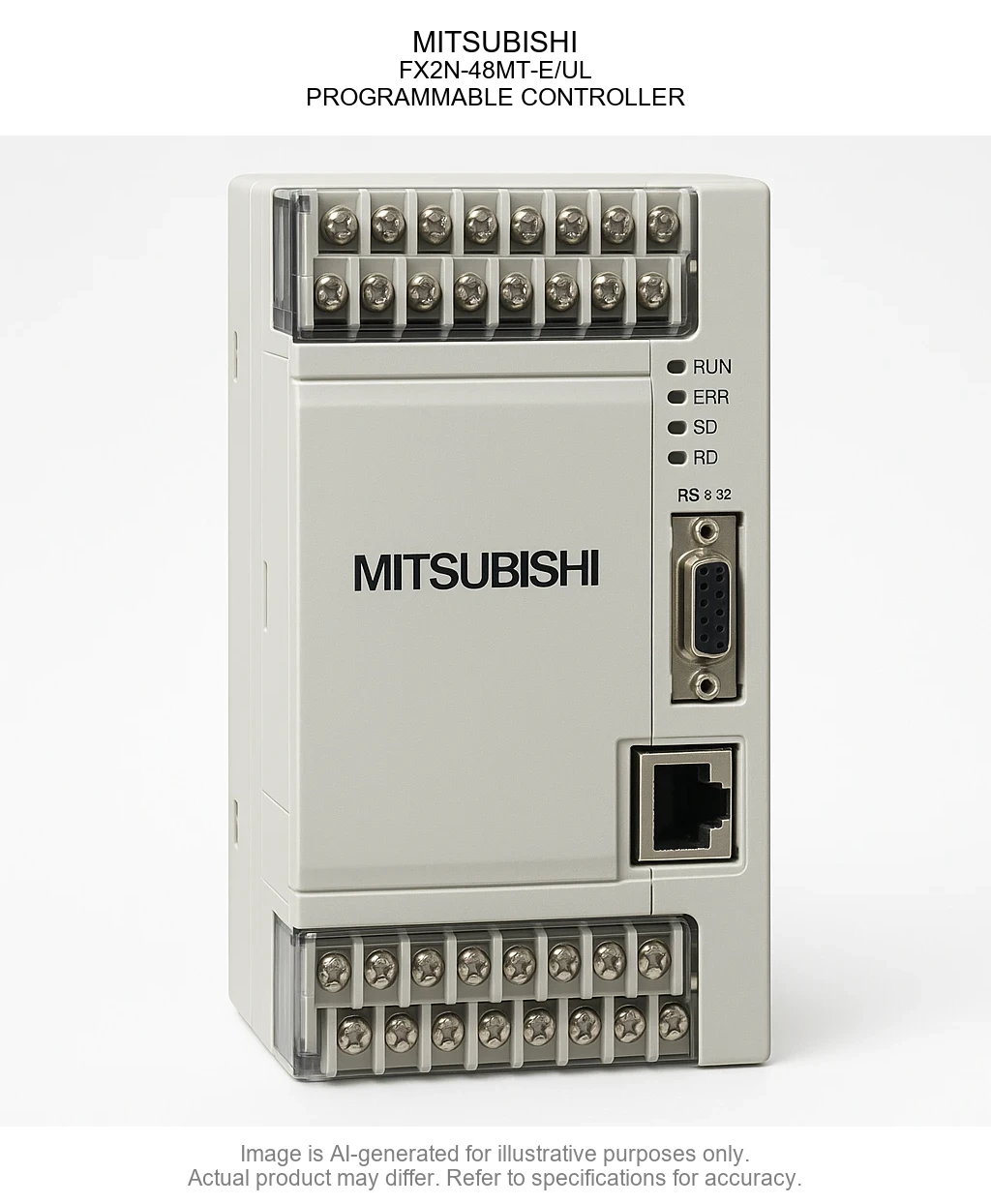 MITSUBISHI; FX3GE-40MR/ES; PROGRAMMABLE CONTROLLER