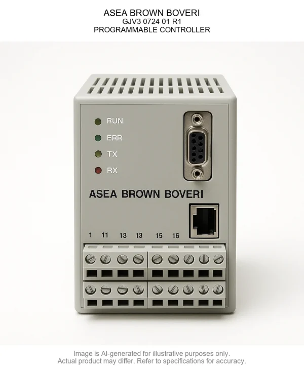 ASEA BROWN BOVERI; GJV3 0724 01 R1; PROGRAMMABLE CONTROLLER