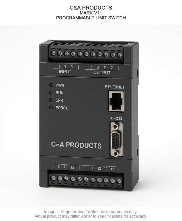 C&A PRODUCTS; MARK-V11; PROGRAMMABLE LIMIT SWITCH