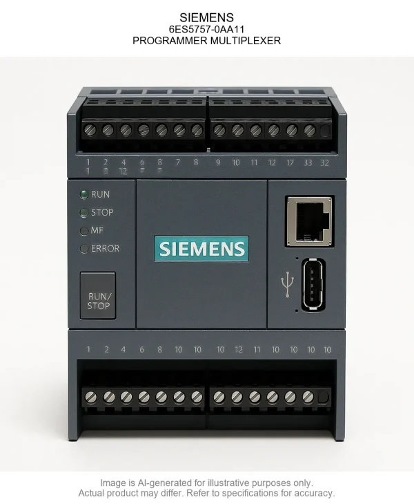 SIEMENS; 6ES5757-0AA11; PROGRAMMER MULTIPLEXER