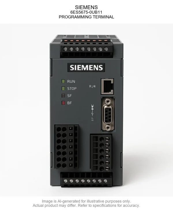 SIEMENS; 6ES5685-0UB12; PROGRAMMING TERMINAL