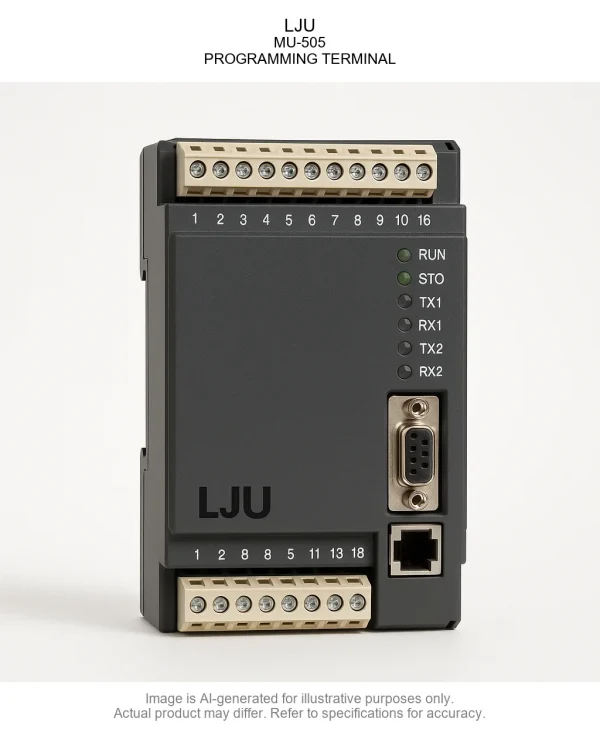 LJU; MU-505; PROGRAMMING TERMINAL