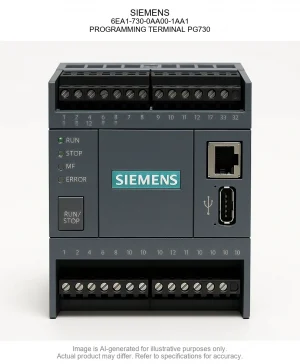 SIEMENS; 6EA1-730-0AA00-1AA1; PROGRAMMING TERMINAL PG730
