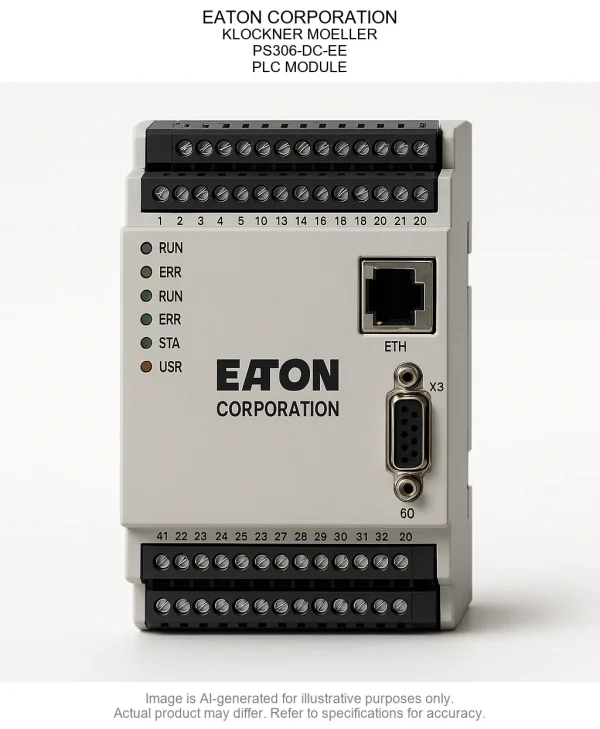 EATON CORPORATION; KLOCKNER MOELLER; PS306-DC-EE; PLC MODULE