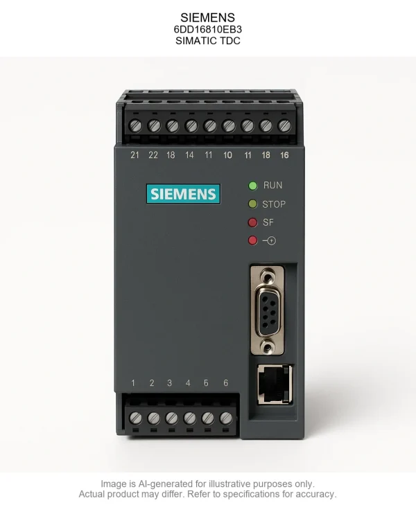 SIEMENS; 6DD16810EB3; SIMATIC TDC