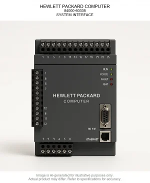 HEWLETT PACKARD COMPUTER; 84000-60335; SYSTEM INTERFACE