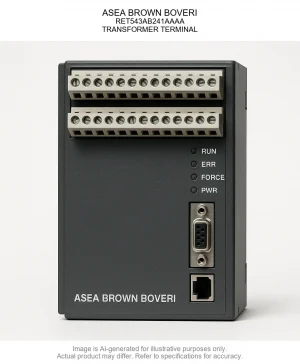 ASEA BROWN BOVERI; RET543AB241AAAA; TRANSFORMER TERMINAL