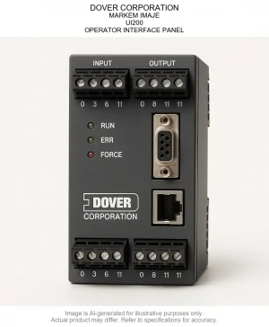 DOVER CORPORATION; MARKEM IMAJE; UI200; OPERATOR INTERFACE PANEL