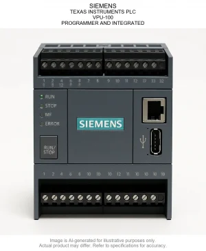 SIEMENS; TEXAS INSTRUMENTS PLC; VPU-100; PROGRAMMER AND INTEGRATED