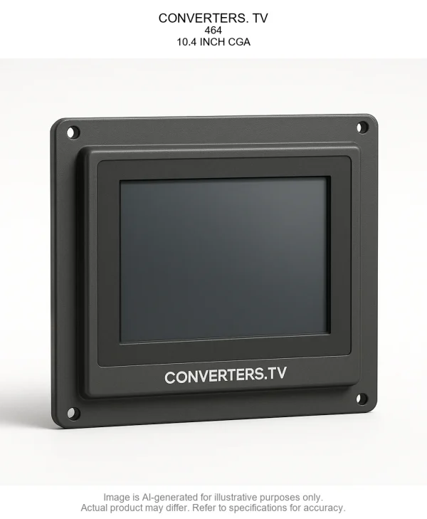 CONVERTERS. TV; 464; 10.4 INCH CGA
