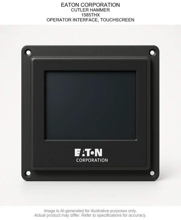 EATON CORPORATION; CUTLER HAMMER; 1585THX; OPERATOR INTERFACE