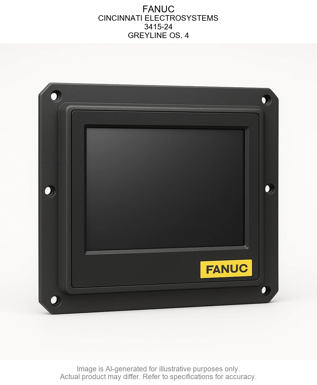 FANUC; CINCINNATI ELECTROSYSTEMS; 3415-24; GREYLINE OS. 4