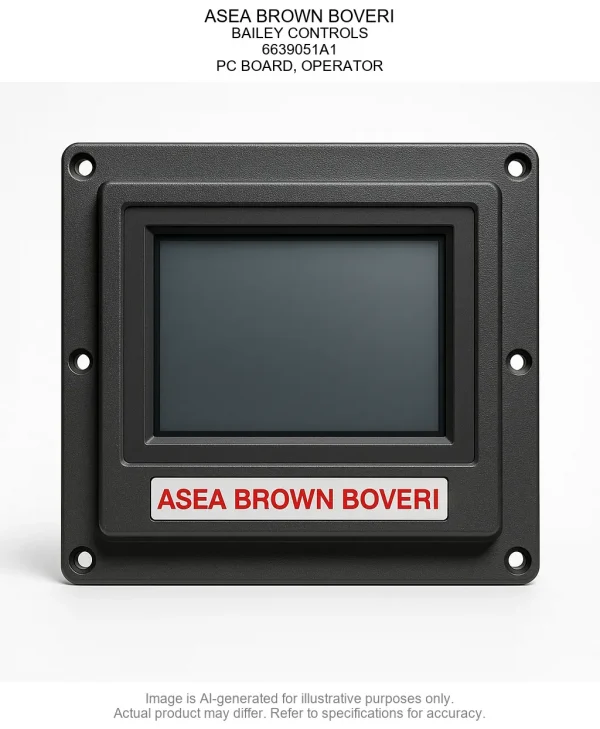 ASEA BROWN BOVERI; BAILEY CONTROLS; 6639051A1; PC BOARD