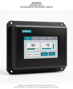 SIEMENS; 6ES5982-2AA11; ALPHANUMERIC KEYBOARD