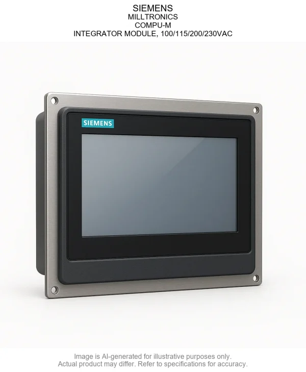 SIEMENS; MILLTRONICS; COMPU-M; INTEGRATOR MODULE