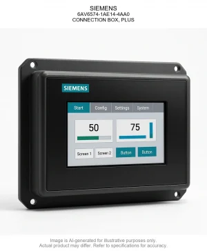 SIEMENS; 6AV6574-1AE14-4AA0; CONNECTION BOX