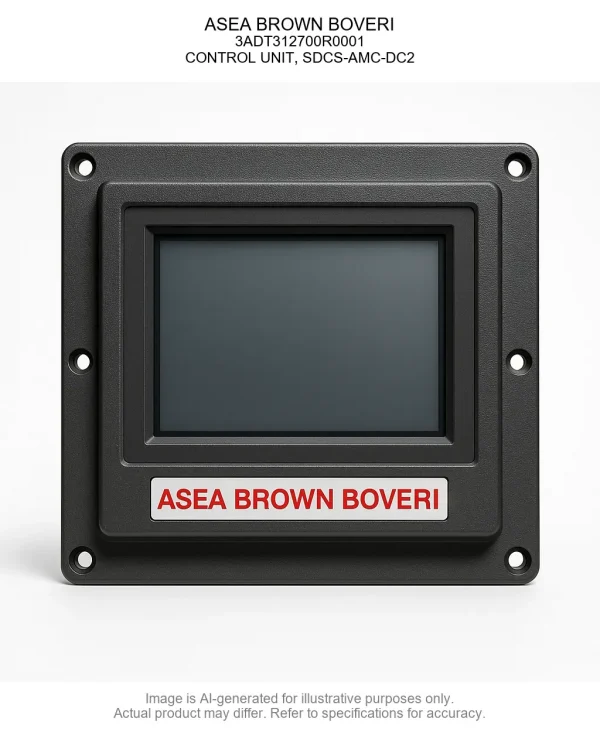 ASEA BROWN BOVERI; 3ADT312700R0001; CONTROL UNIT