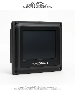 YOKOGAWA; DX208C-1-2-A3/C3/M1/R1; DAQSTATION