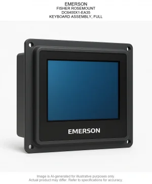 EMERSON; FISHER ROSEMOUNT; DC6400X1-EA35; KEYBOARD ASSEMBLY