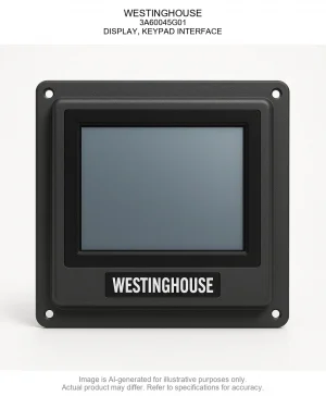 WESTINGHOUSE; 3A60045G01; DISPLAY