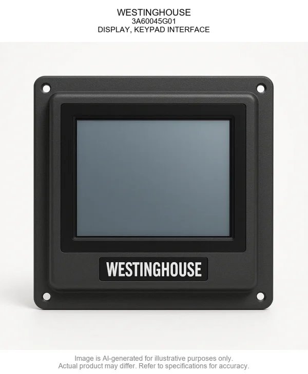WESTINGHOUSE; 3A60045G01; DISPLAY
