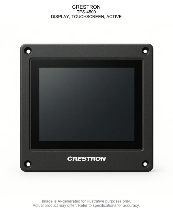 CRESTRON; TPS-4500; DISPLAY