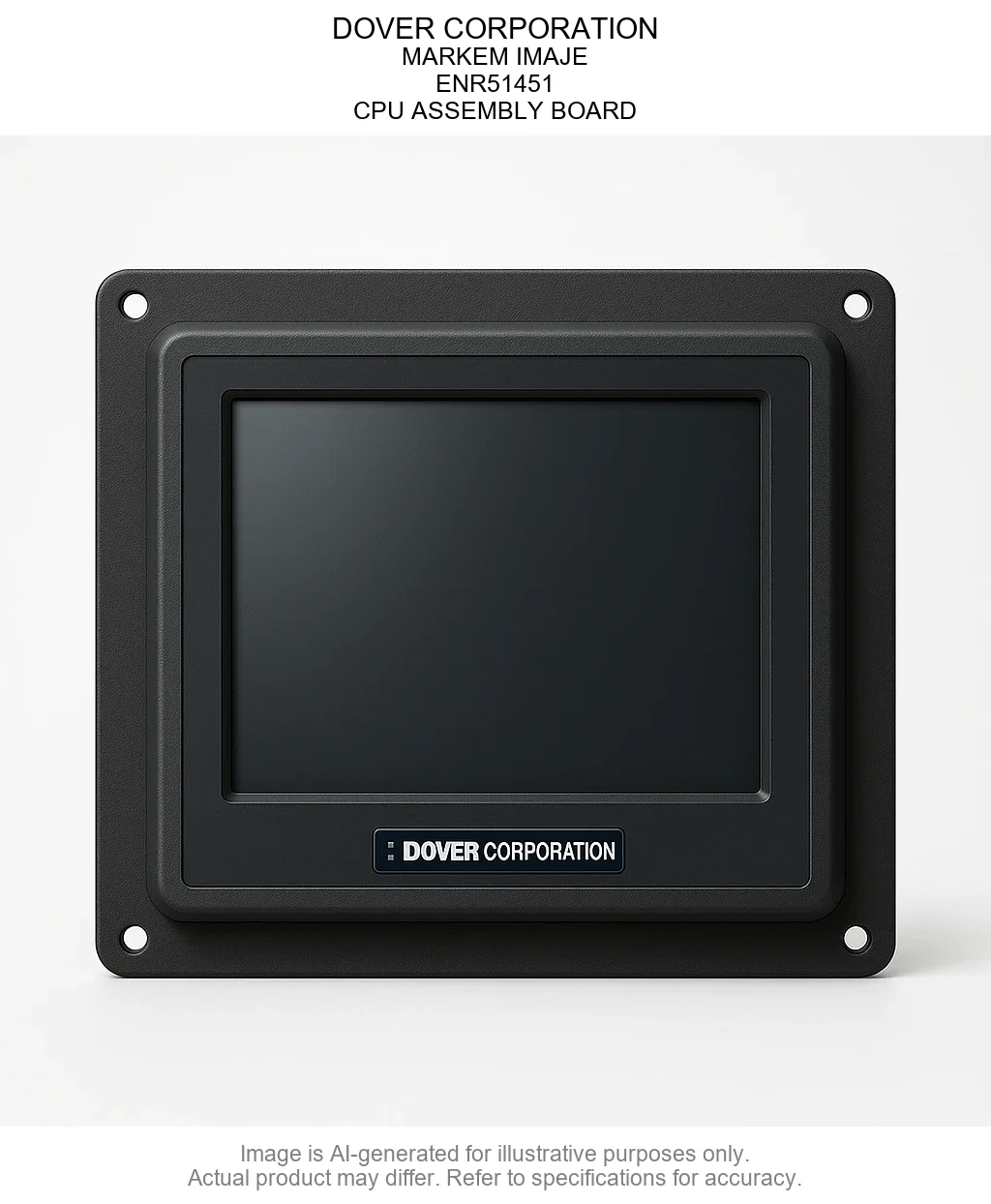 DOVER CORPORATION; MARKEM IMAJE; ENR51451; CPU ASSEMBLY BOARD