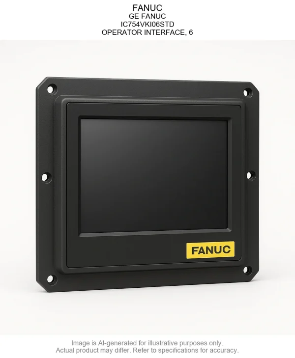 FANUC; GE FANUC; IC754VKI06STD; OPERATOR INTERFACE