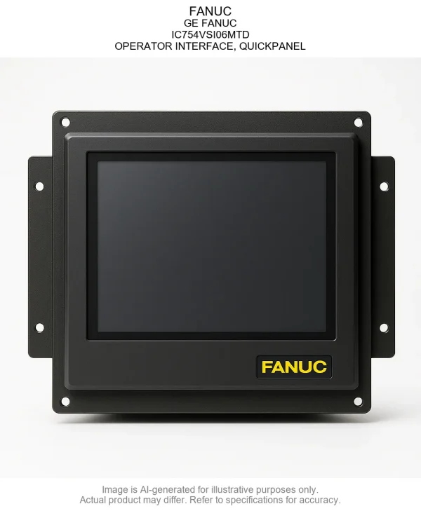FANUC; GE FANUC; IC754VSI06MTD; OPERATOR INTERFACE