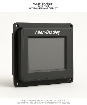 ALLEN BRADLEY; 2706-P94C; INVIEW MESSAGE DISPLAY