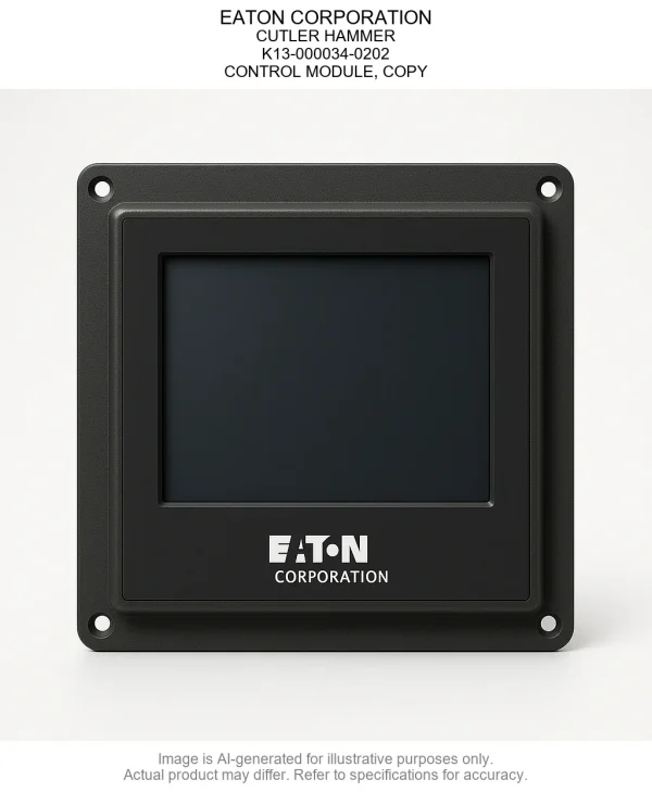 EATON CORPORATION; CUTLER HAMMER; K13-000034-0202; CONTROL MODULE