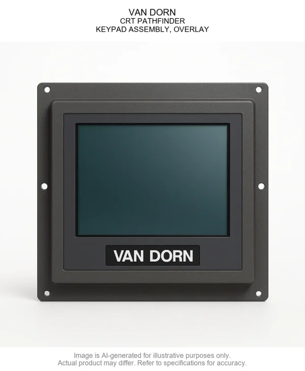 VAN DORN; CRT PATHFINDER; KEYPAD ASSEMBLY