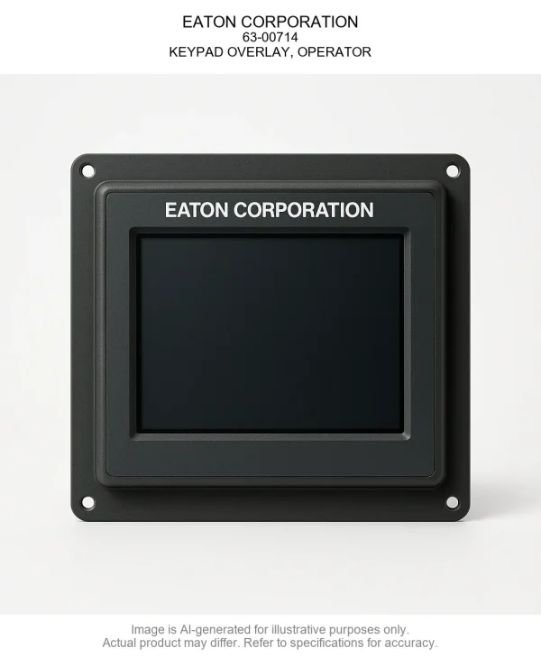 EATON CORPORATION; 63-00714; KEYPAD OVERLAY