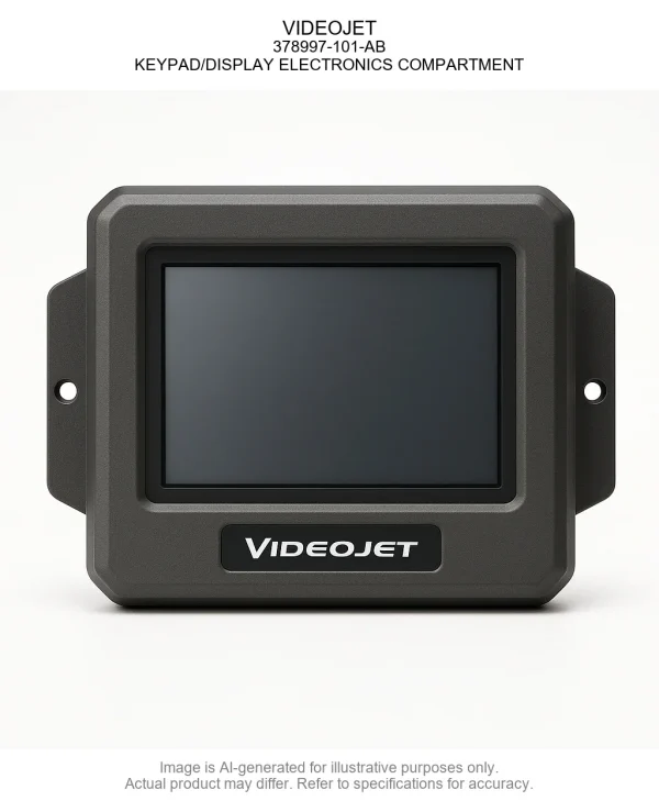 VIDEOJET; 378997-101-AB; KEYPAD/DISPLAY ELECTRONICS COMPARTMENT
