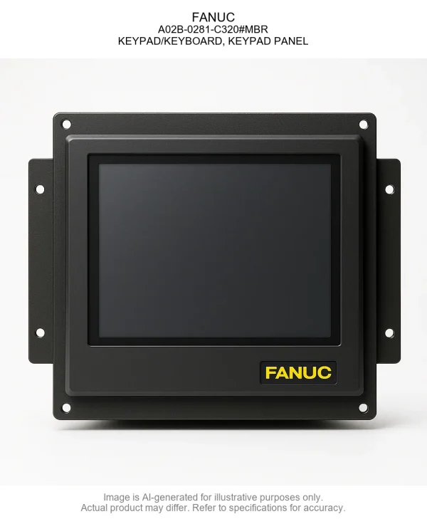 FANUC; A02B-0281-C320#MBR; KEYPAD/KEYBOARD